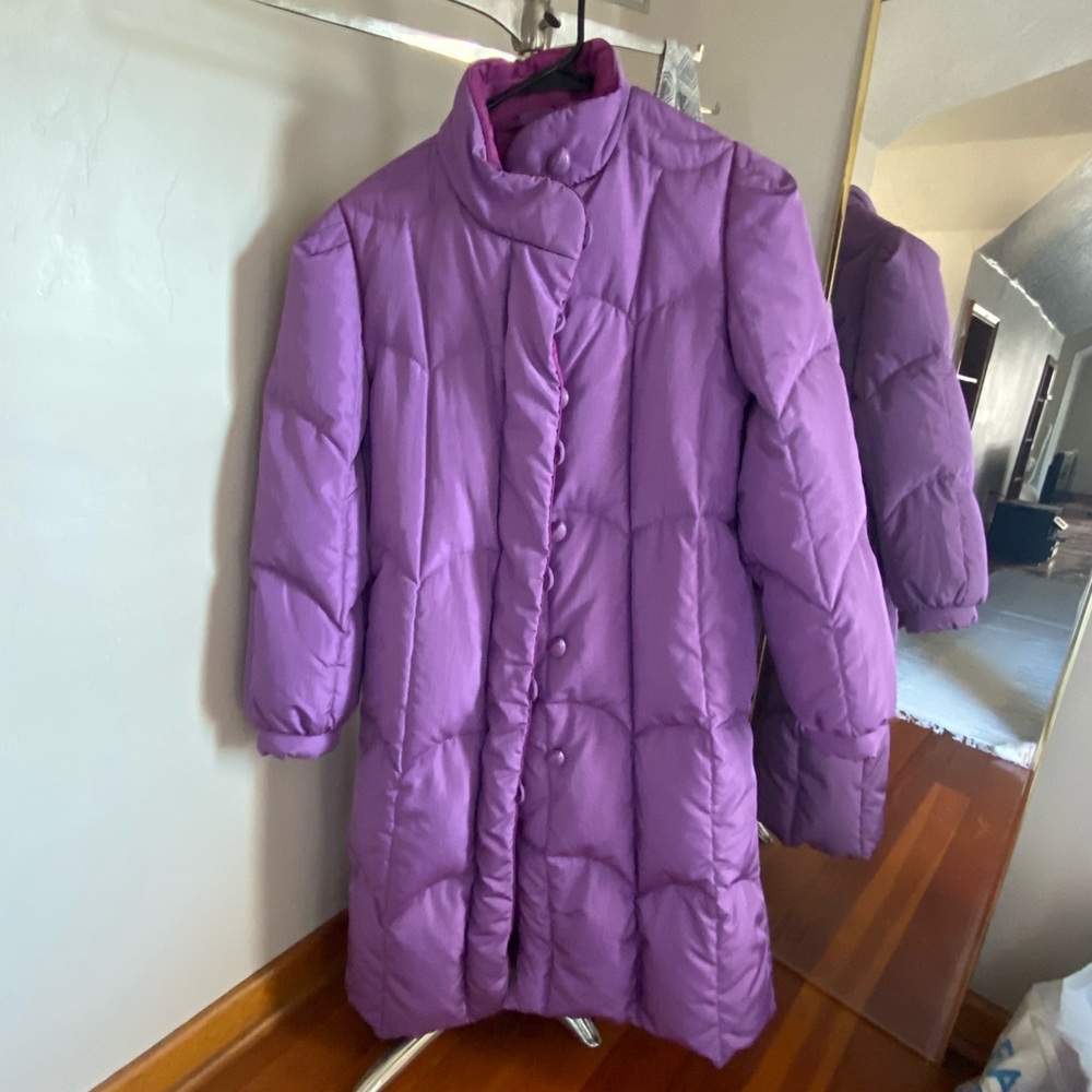 Sharpe vintage long puffy coat.